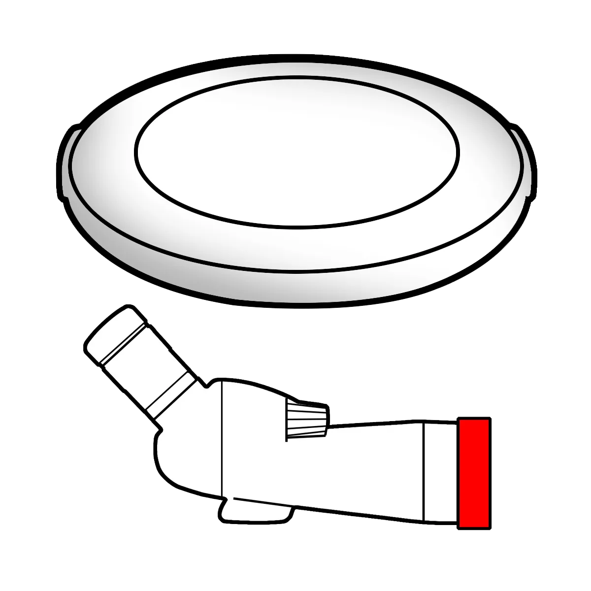Objective Lens Protection Cap for TSN-500 Series