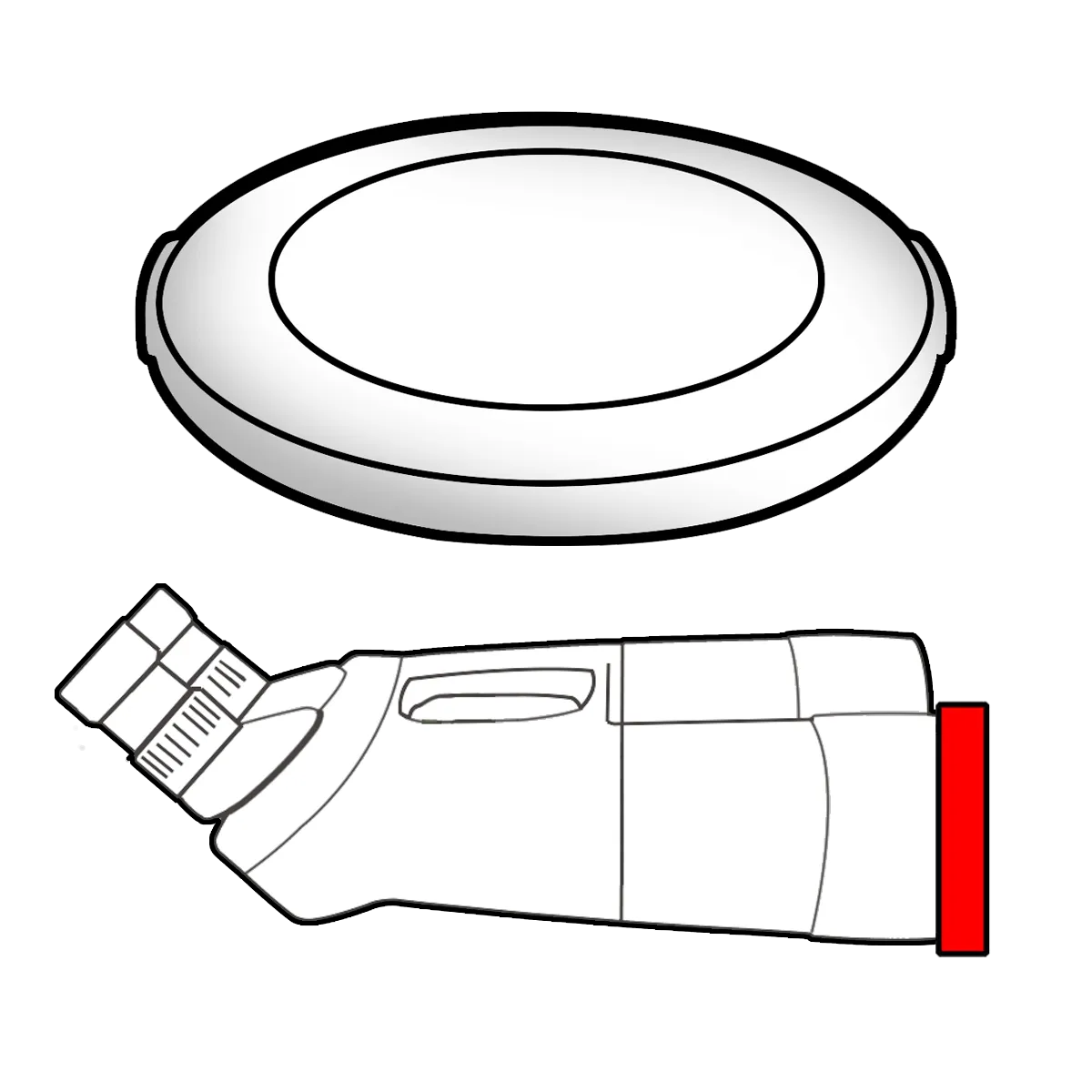 Objective Lens Protection Cap for High Lander Binocular