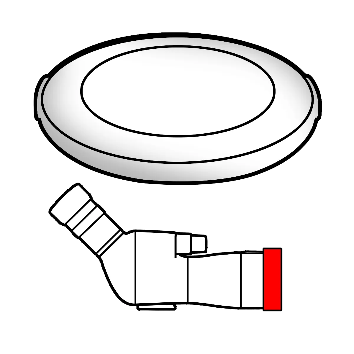 Objective Lens Protection Cap for TSN-55/550 Series