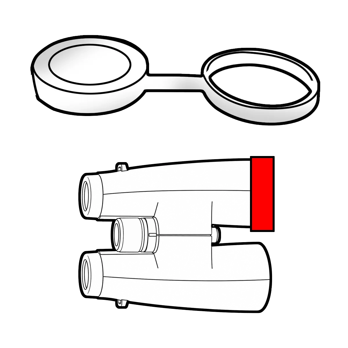 Objective Lens Protection Cap for BD56 XD Series