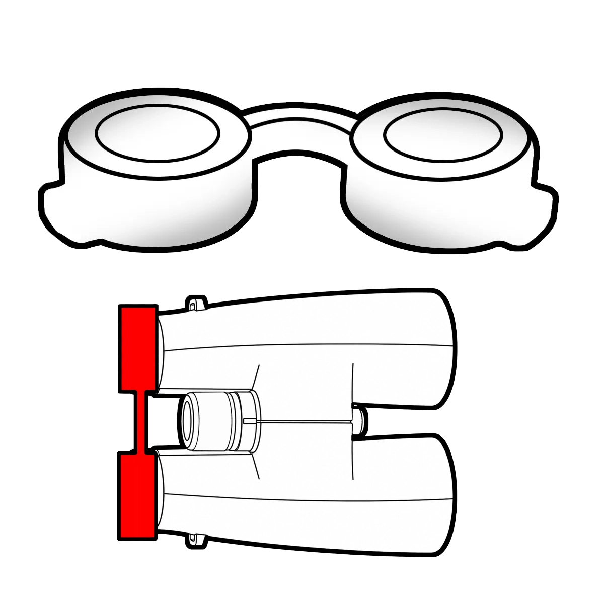 Rainguard for BD56 XD Series Binoculars
