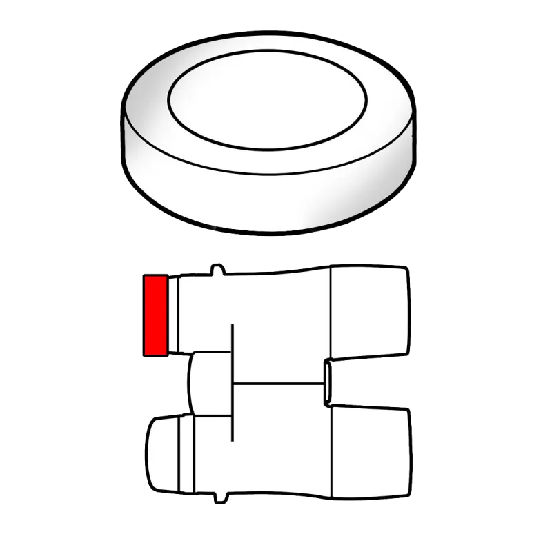 Eyepiece Protection Cap for Genesis 22 and BD 25