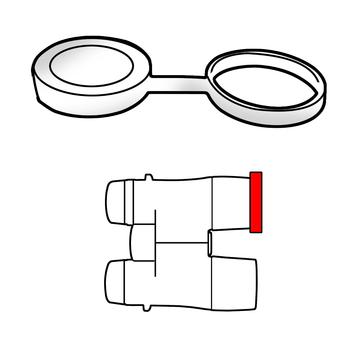 Objective Lens Protection Cap for Genesis 33