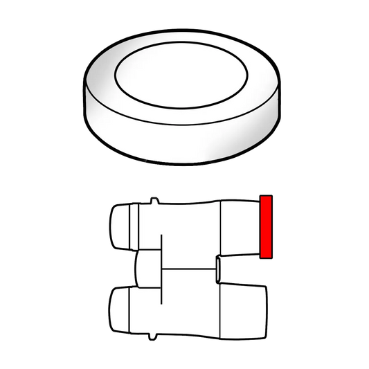 Objective Lens Protection Cap for BD 25 Compacts