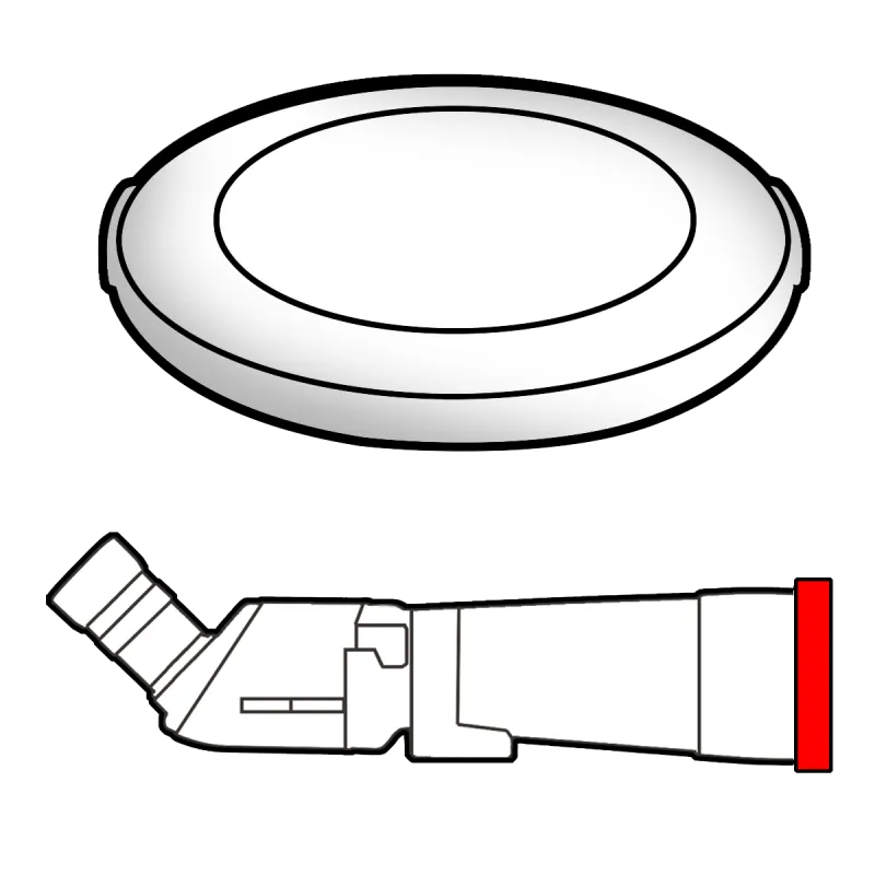 Objective Lens Protection Cap for TSN-820
